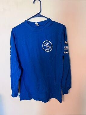 Blu Cru x Yamaha Racing Long Sleeve Men’s Tee